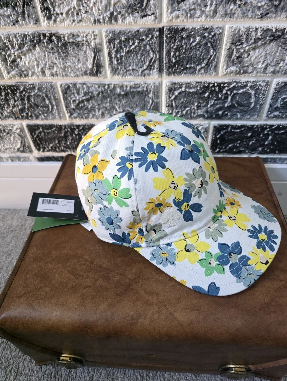 Kate Spade Women's Floral Print Baseball Cap One Size